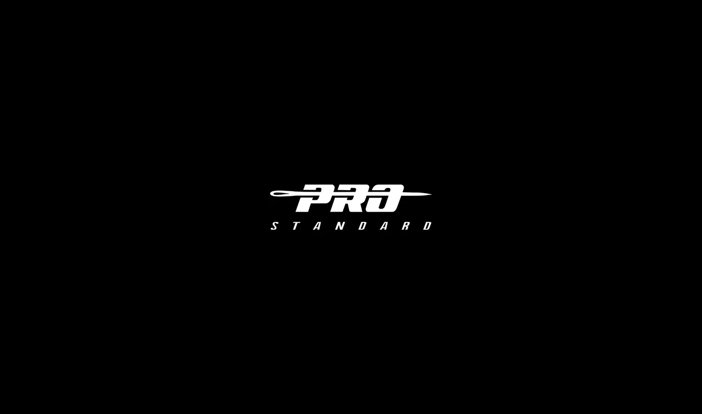Black and White logo for Pro Standard brand.